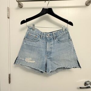 Rag & Bone Denim Distressed Women Shorts